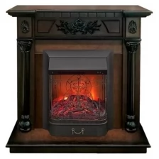 Электрокамин Real Flame Dacota AO-215 с очагом Majestic Lux Black