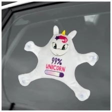 Milo toys Автоигрушка на присосках «99% Unicorn», единорог