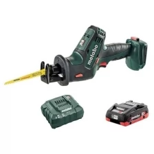 Пила сабельная аккумуляторная SSE18LTXCompact +1х3.5Ач LiHD+ЗУ ASC55 Metabo T03340