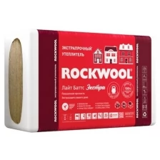 Утеплитель Rockwool Лайт Баттс Экстра 50х600х1000 мм 4,8 кв.м