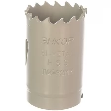 Коронка по металлу (32 мм; Bi-Metal М3) Энкор 24132