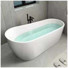 Отдельностоящая акриловая ванна Cerutti Spa Viva CT9127 170x75 Белая